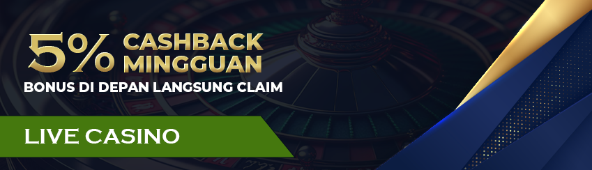Cashback 5% Casino